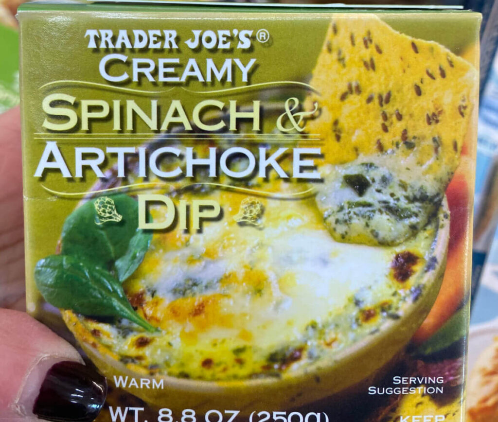 TraderJoes-SpinachArtichokeDip